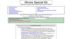 Desktop Screenshot of illinoisspecialed.com